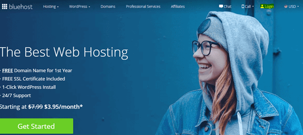 Logging in cpanel through the Bluehost website