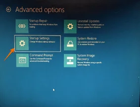 How to fix the black screen error after the Windows logo 2