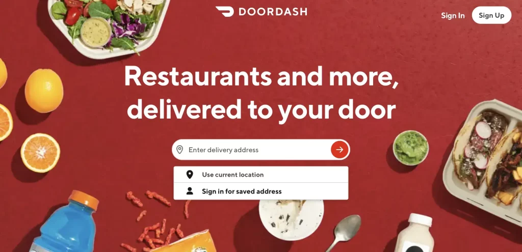 Best Online Food Delivery Services In The US DoorDash