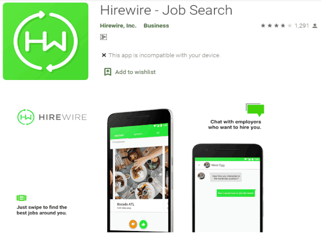 Hirewire - Best Job Search Apps