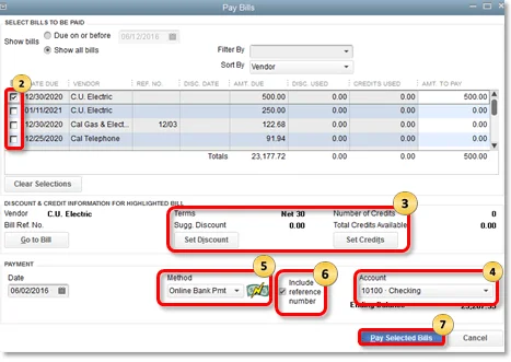 QuickBooks Online Bill Payment How To Use? 1 QuickBooks Online Bill Payment How it is Used 1