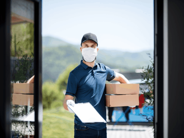 Challenges faced by Courier delivery service provider