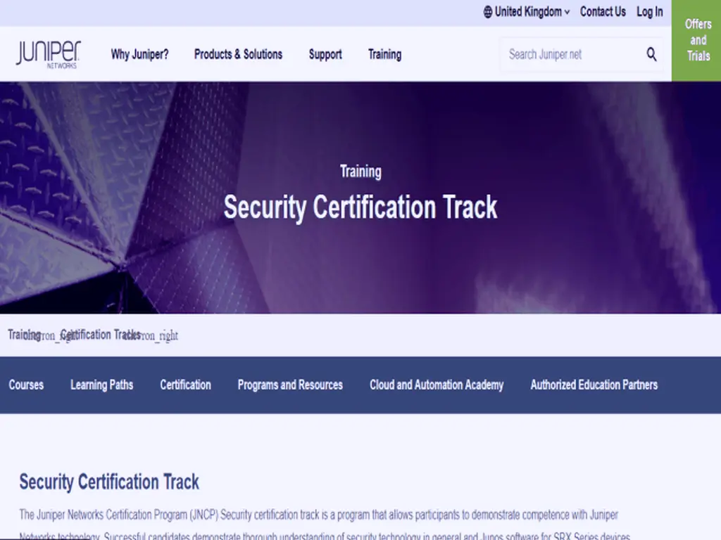 Juniper Networks Certified Professional Security (JNCIP-SEC) JN0-635