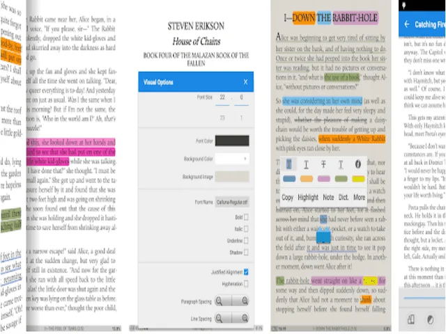 Best eBook Reader App for Android 2024 5 5. Moon+ Reader
