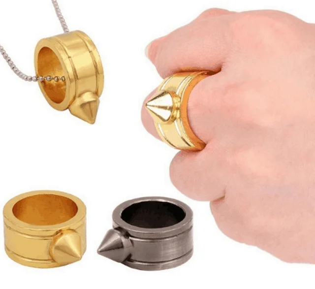 Brass Knuckles Ring