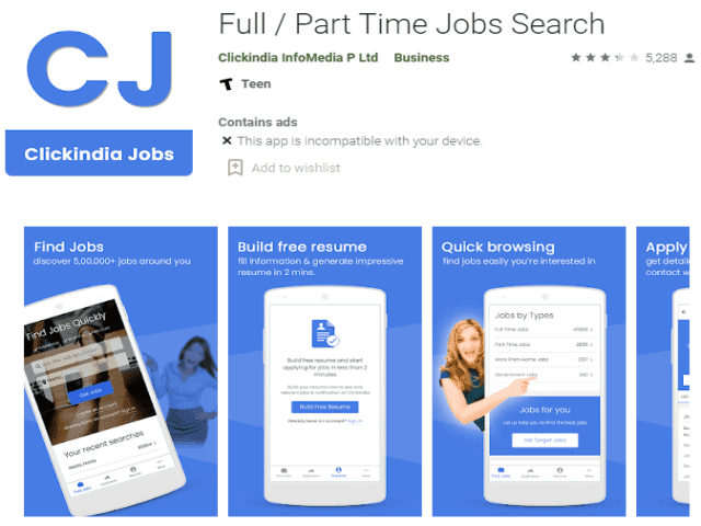 ClickIndia Jobs