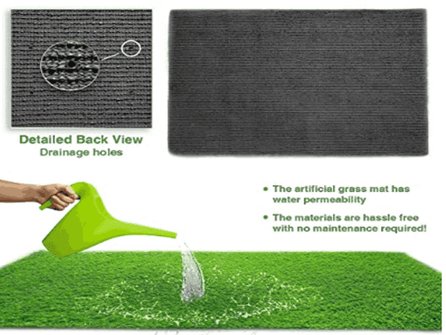 How To Place Artificial Grass Rug In Your Garden 2
