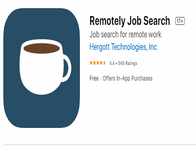 Remotely Job Search Best job search apps