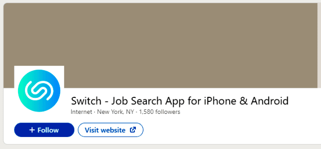 Switch - Job Search App for iPhone & Android Best job search apps