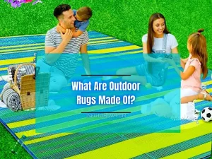 What Are Outdoor Rugs Made Of