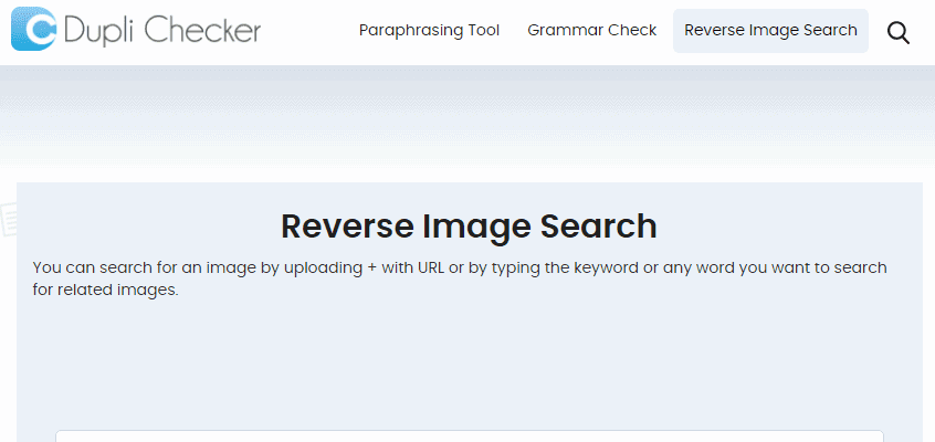 Dupli checker Reverse Image Search
