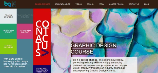 How Do Beginners Learn Graphic Design in Blue Sky Graphics 1