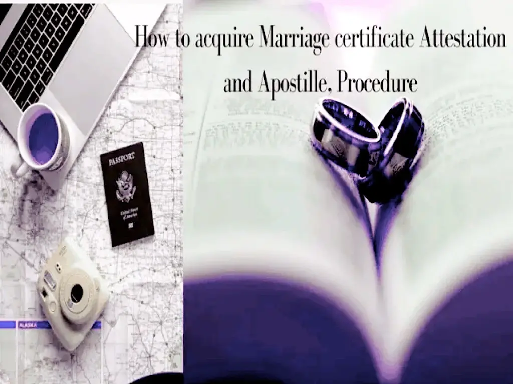 How To Get Marriage Certificate Attestation And Apostille 1