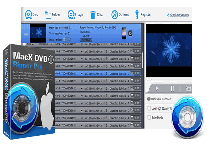 MacX DVD Ripper Pro Best DVD To MP4 Conversion Tool