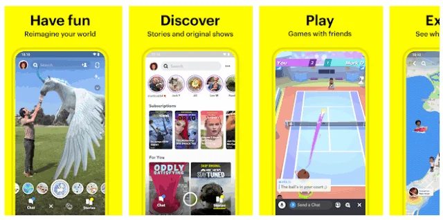 Top 6 Best Apps of 2024 3 Top 6 Best Apps of 2021 SnapChat