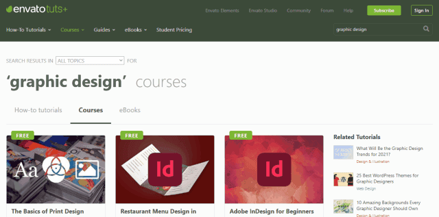 Envato Tuts+ Illustration and Design Courses