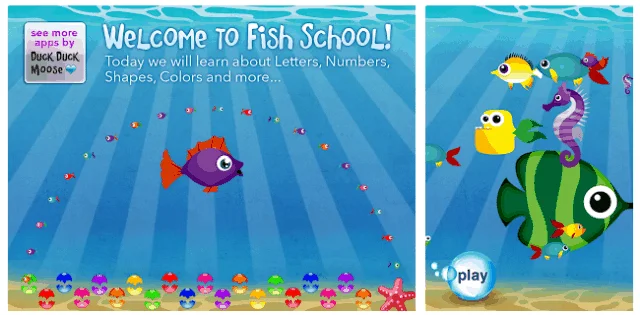 Fish School by Duck Duck Moose