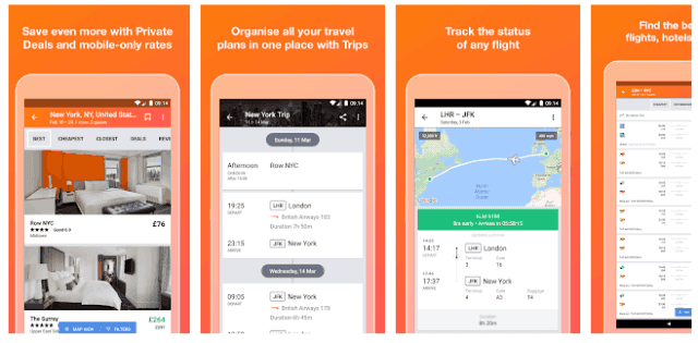 Best Hotel And Flight Ticket Booking Apps For Android 2021 KAYAK - Flights, Hotels & Car Hire