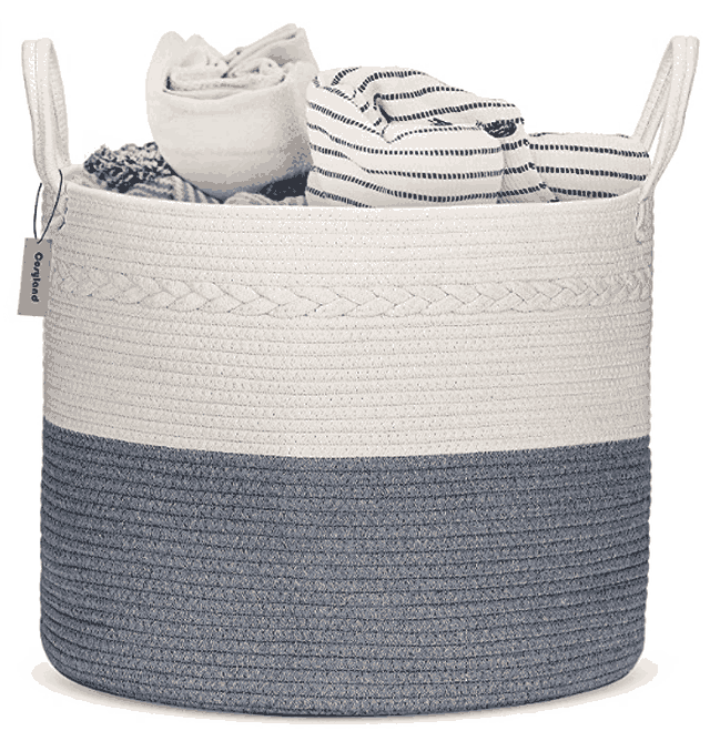COSYLAND Cotton Rope Basket