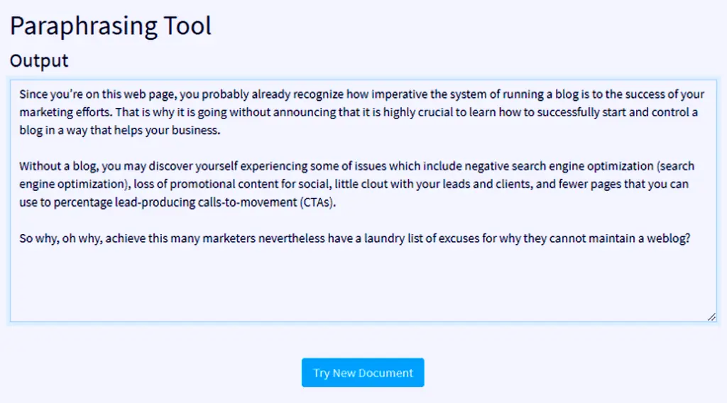 5 Recommended Online Paraphrasing Tools - Best Tools To Help In Article Writing Free or Paid 6