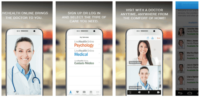 Best Telemedicine Apps for Android and IOS LiveHealth Online Mobile