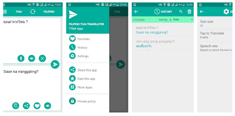 Best Thai Translator App For Android 2021 Filipino Thai Translator