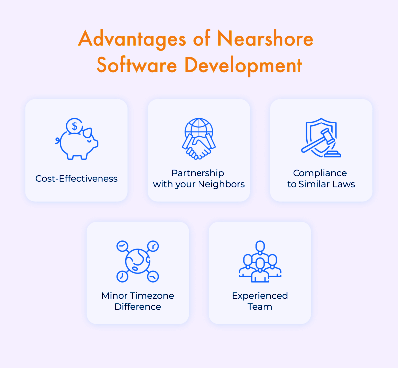 Benefits of nearshore software development