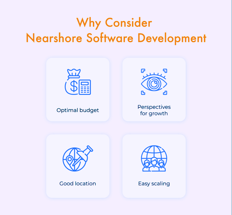Reasons to consider nearshore outsourcing.