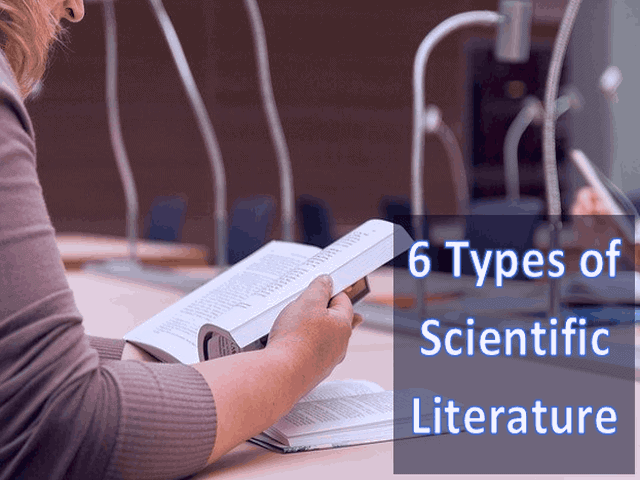 6 Types of Scientific Literature