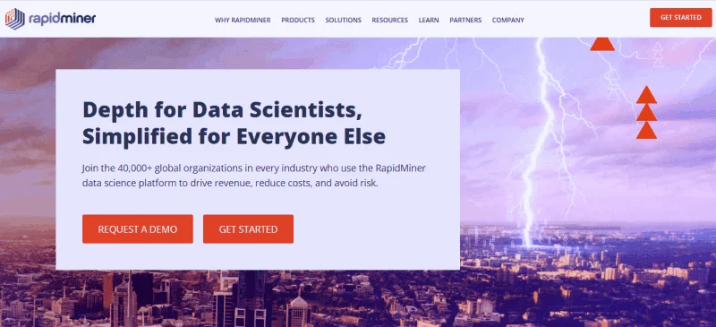 Top 6 AI and ML Tools For Professionals 2 Top 6 AI and ML Tools For Professionals RapidMiner