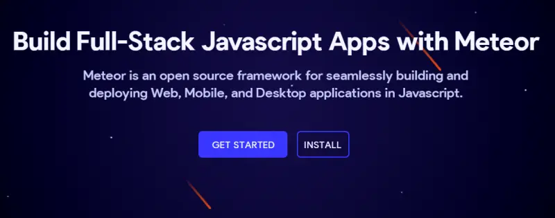 Best Node JS Frameworks for Web Apps in 2022 Meteor JS