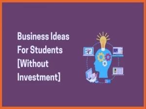 Business Ideas For Students Without Investment 2022