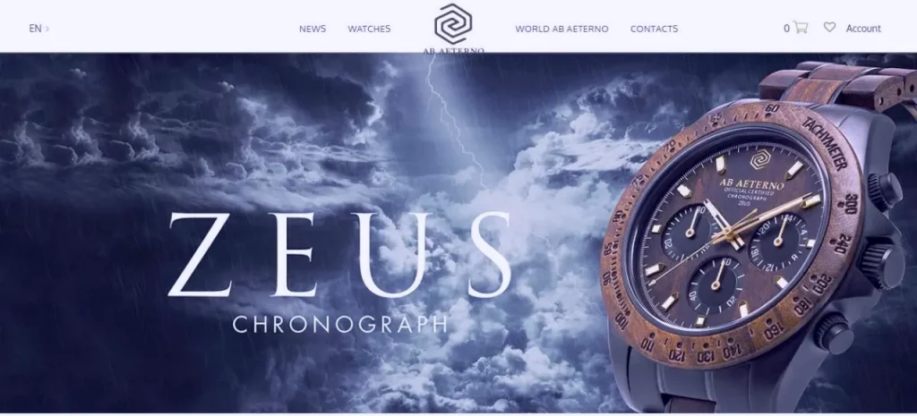Top 5 Outstanding Examples Of WooCommerce Sites Ab Aeterno Watches