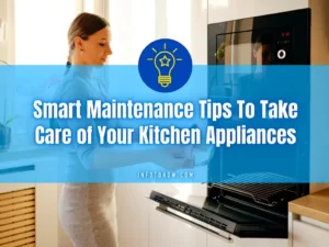 6 Maintenance Tips To Take Care of Your Kitchen Appliances
