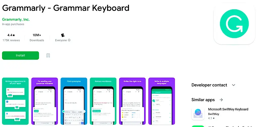 Grammarly - Grammar Keyboard