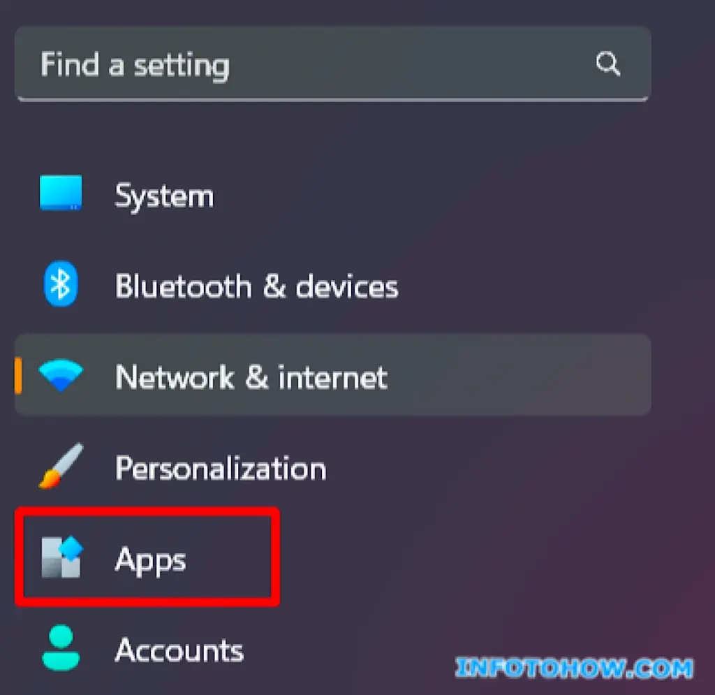 Finding “Apps” In Windows 10 or 11