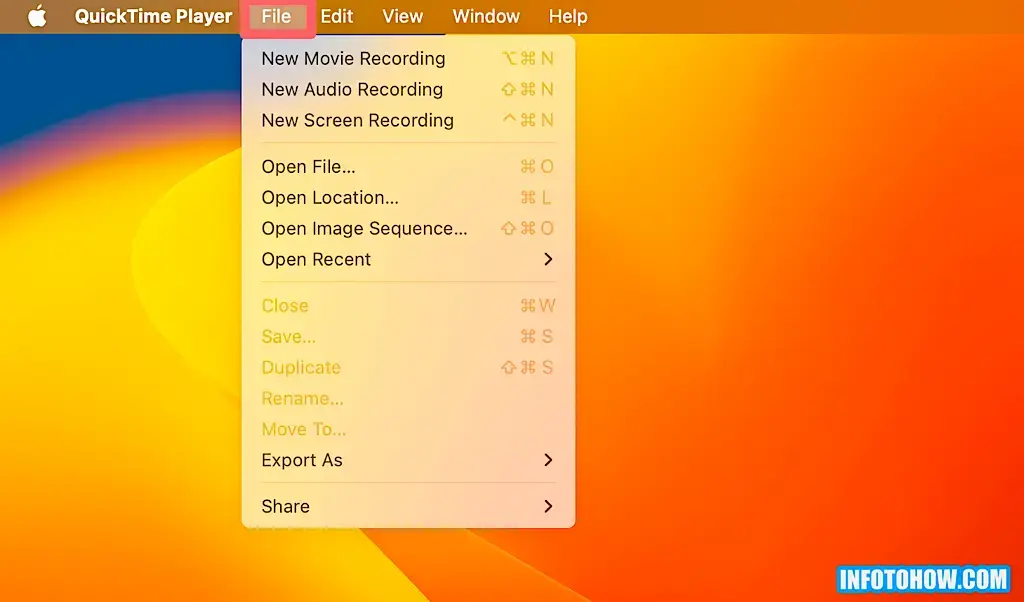 How to Screen Record on Mac 2