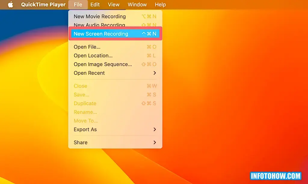 How to Screen Record on Mac 4