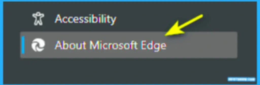 Selecting "Microsoft Edge"