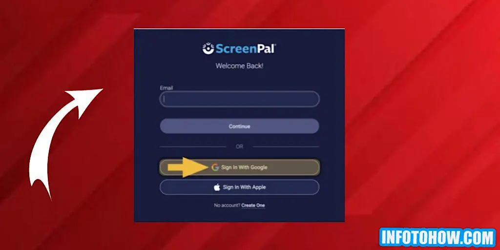 Open ScreenPal and Enter Credentials