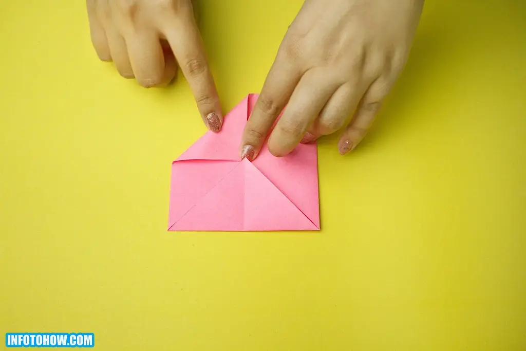 How to Make An Origami Lotus Flower with Paper 10