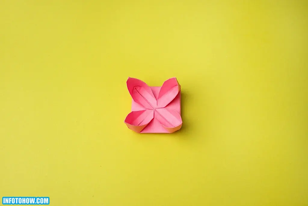 How to Make An Origami Lotus Flower with Paper 22