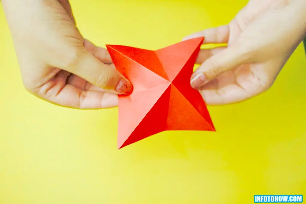 How to Make an Origami Paper Rose 8