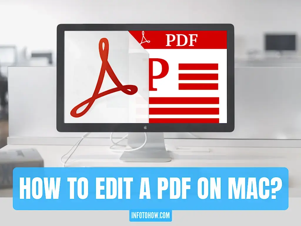 How to edit a pdf on Mac